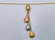 Zlatna ogrlica tri boje zlata