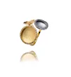 Zlatan prsten sa cirkonima u dve boje zlata